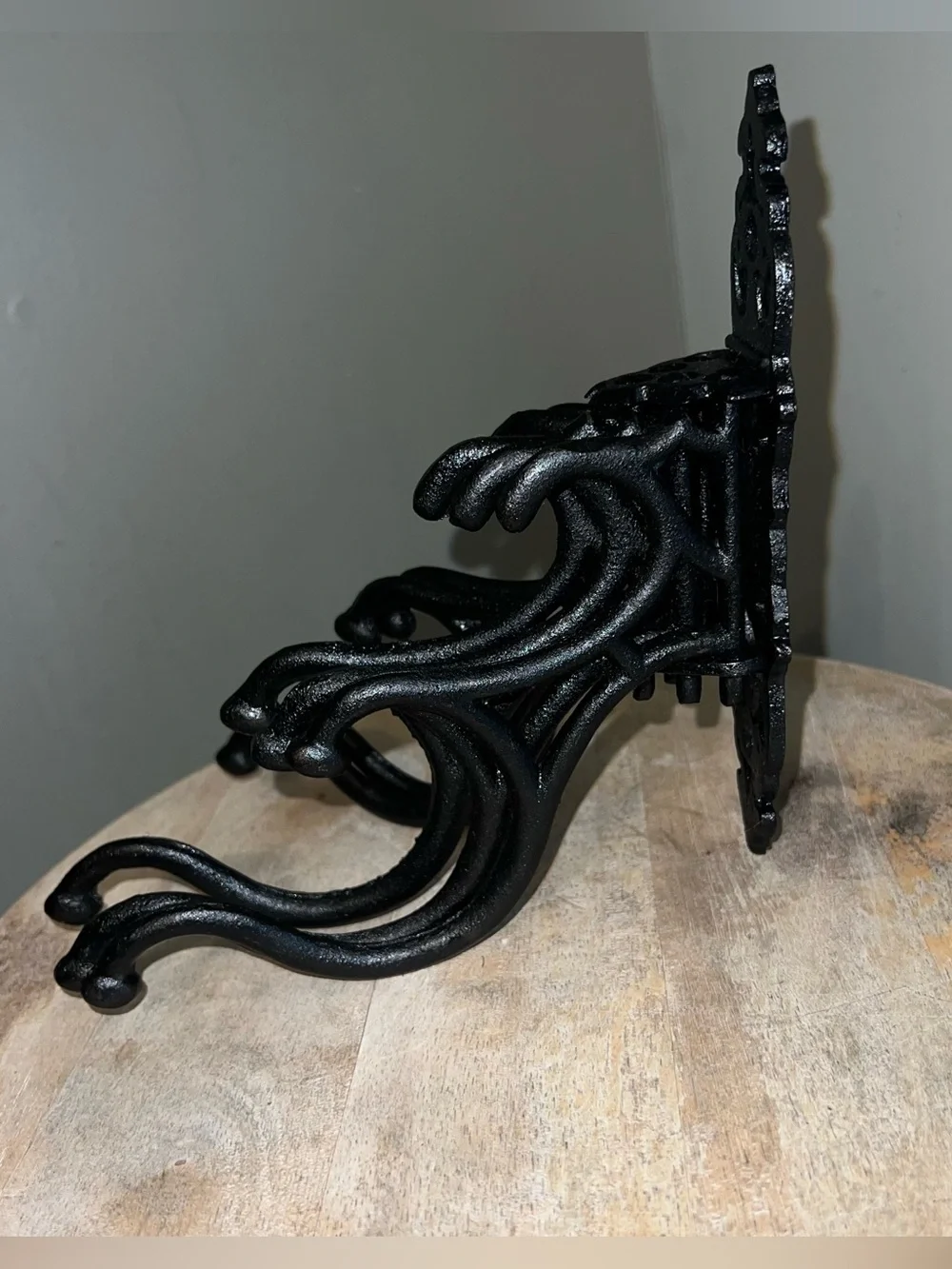 Vintage Victorian Style Folding Coat Rack 5 Prong Pivot Hooks